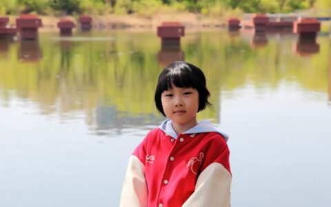 题大孙女姝文在長春南湖照片 23年5月1日